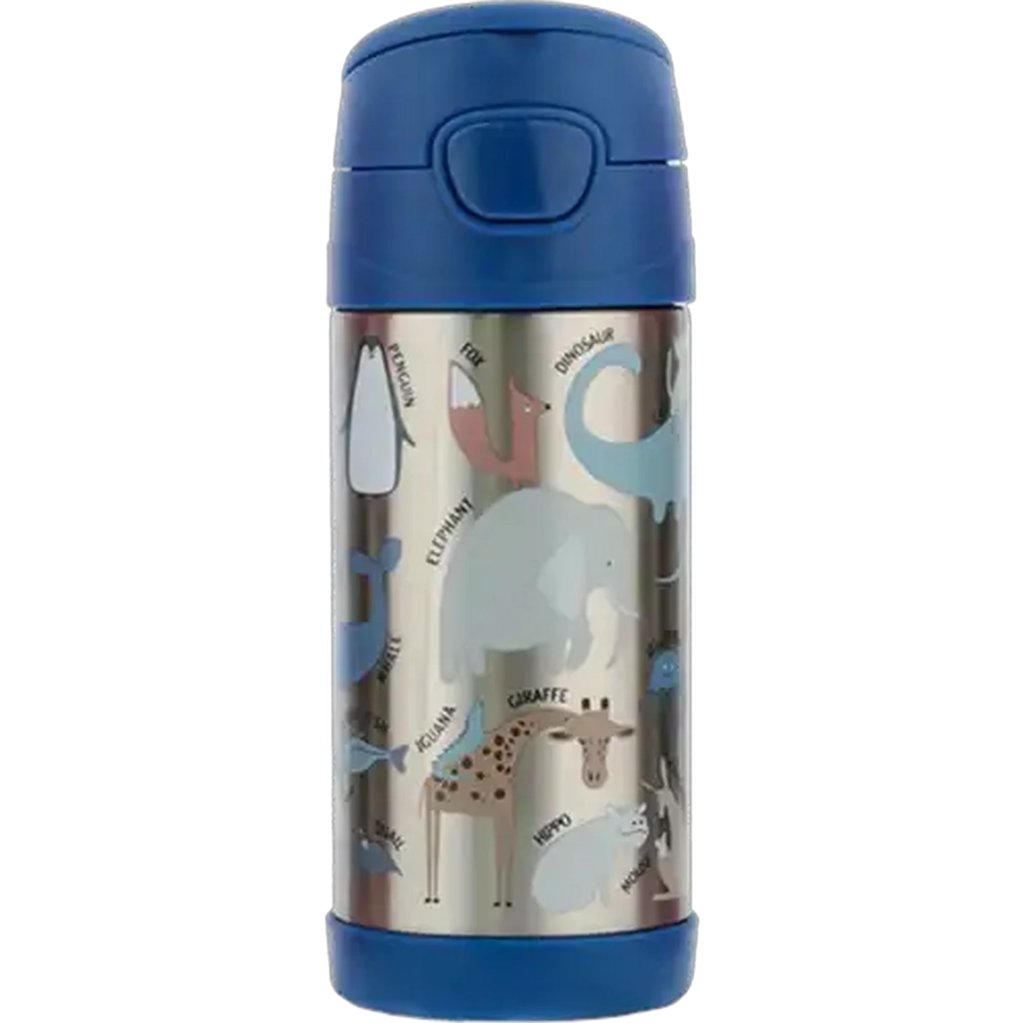 Image of Animals Stainless Steel Kids' Travel Bottle 350ml (Type May Vary)