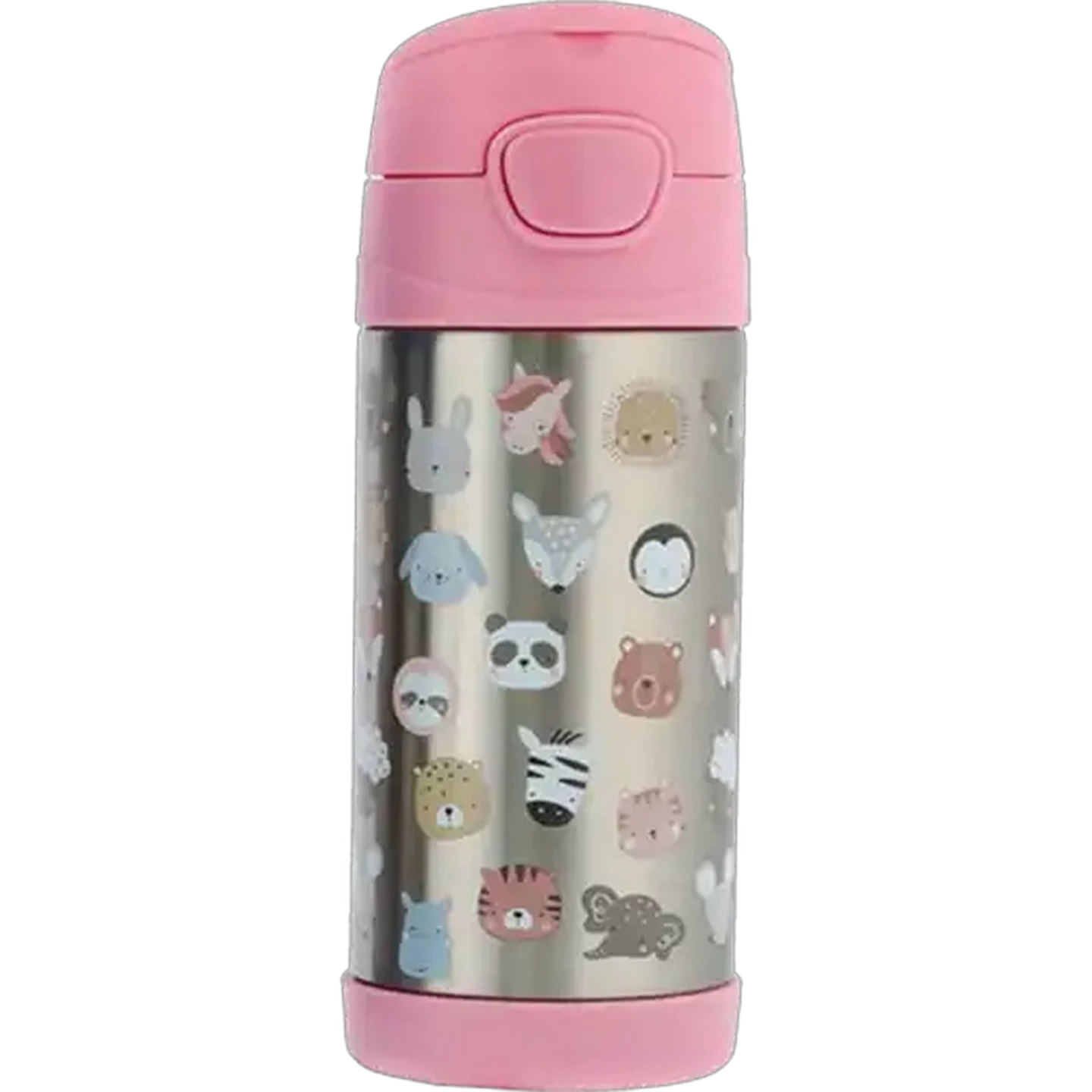 Image of Animals Stainless Steel Kids' Travel Bottle 350ml (Type May Vary)