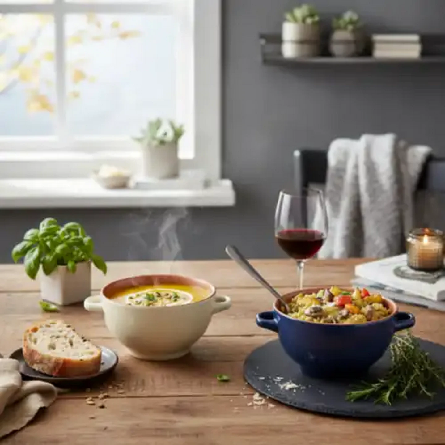 Image of Dine Soup Bowl 700ml (Colour May Vary)