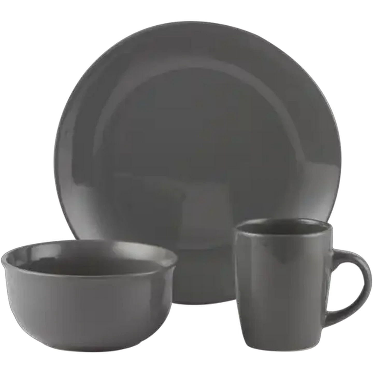 Image of Porcelain Grey Dinner Set 12 Piece
