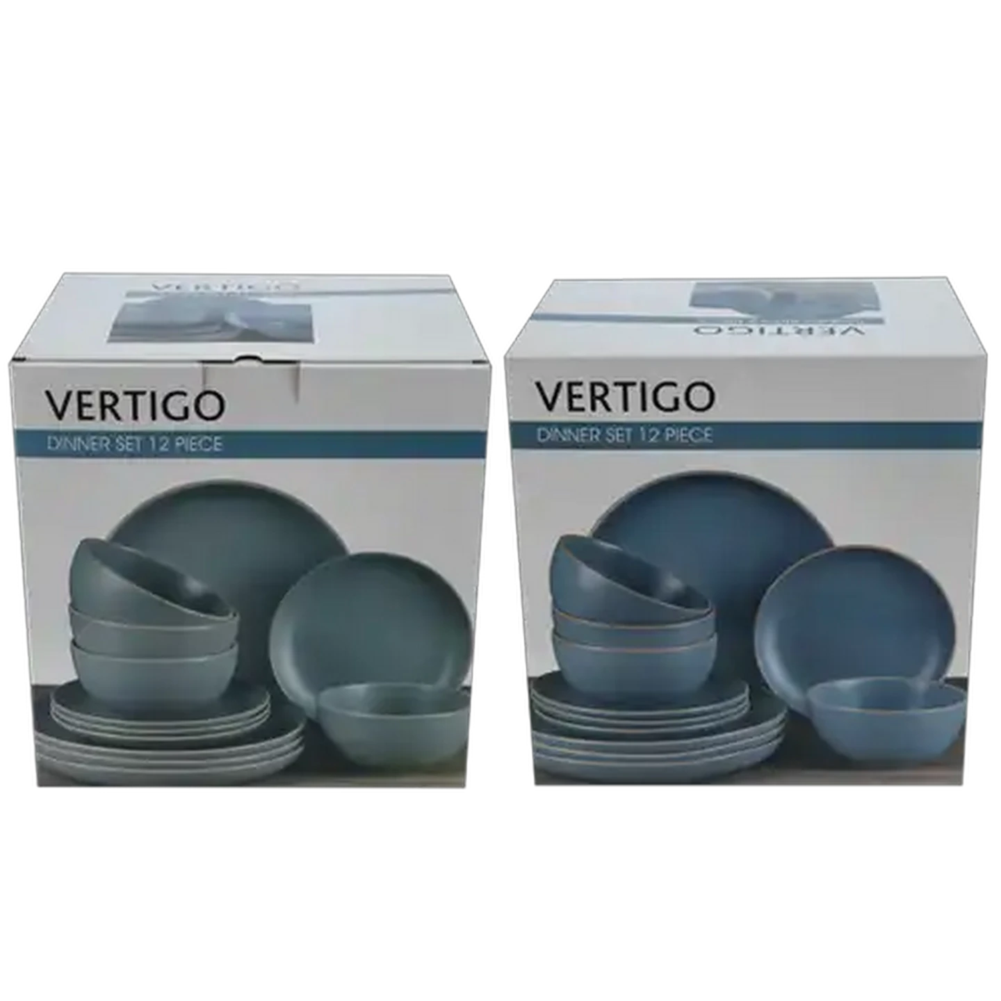 Image of Vertigo Dinner Set 12 Piece (Colour May Vary)