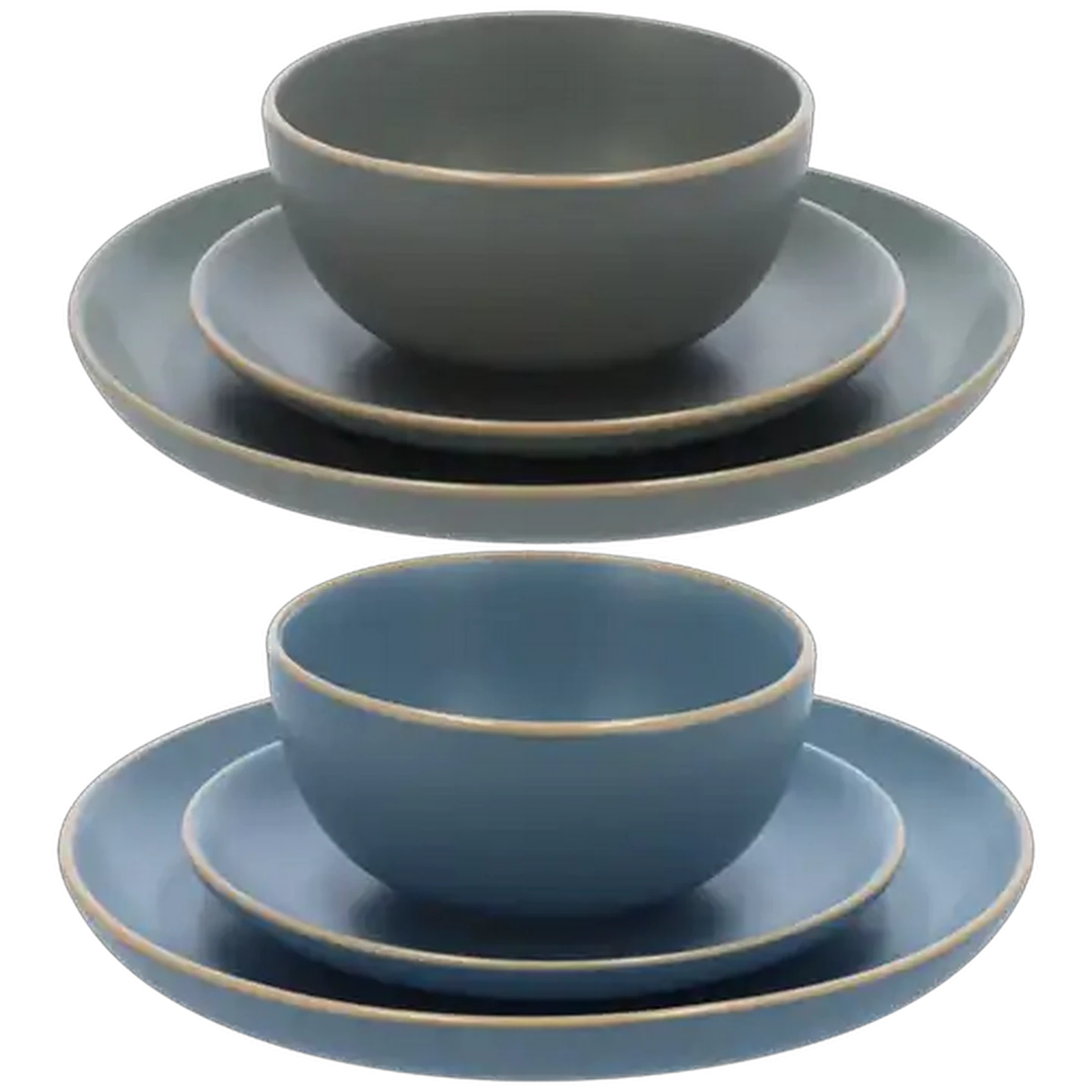 Image of Vertigo Dinner Set 12 Piece (Colour May Vary)