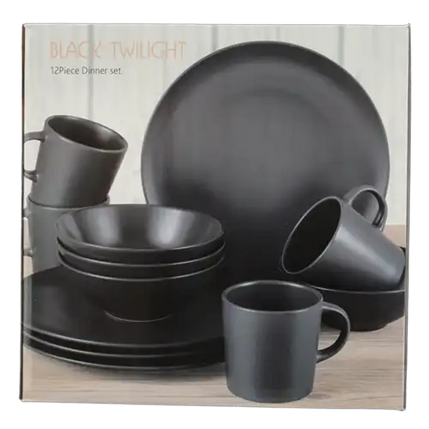 Image of Stoneware Dinner Set 12 Piece