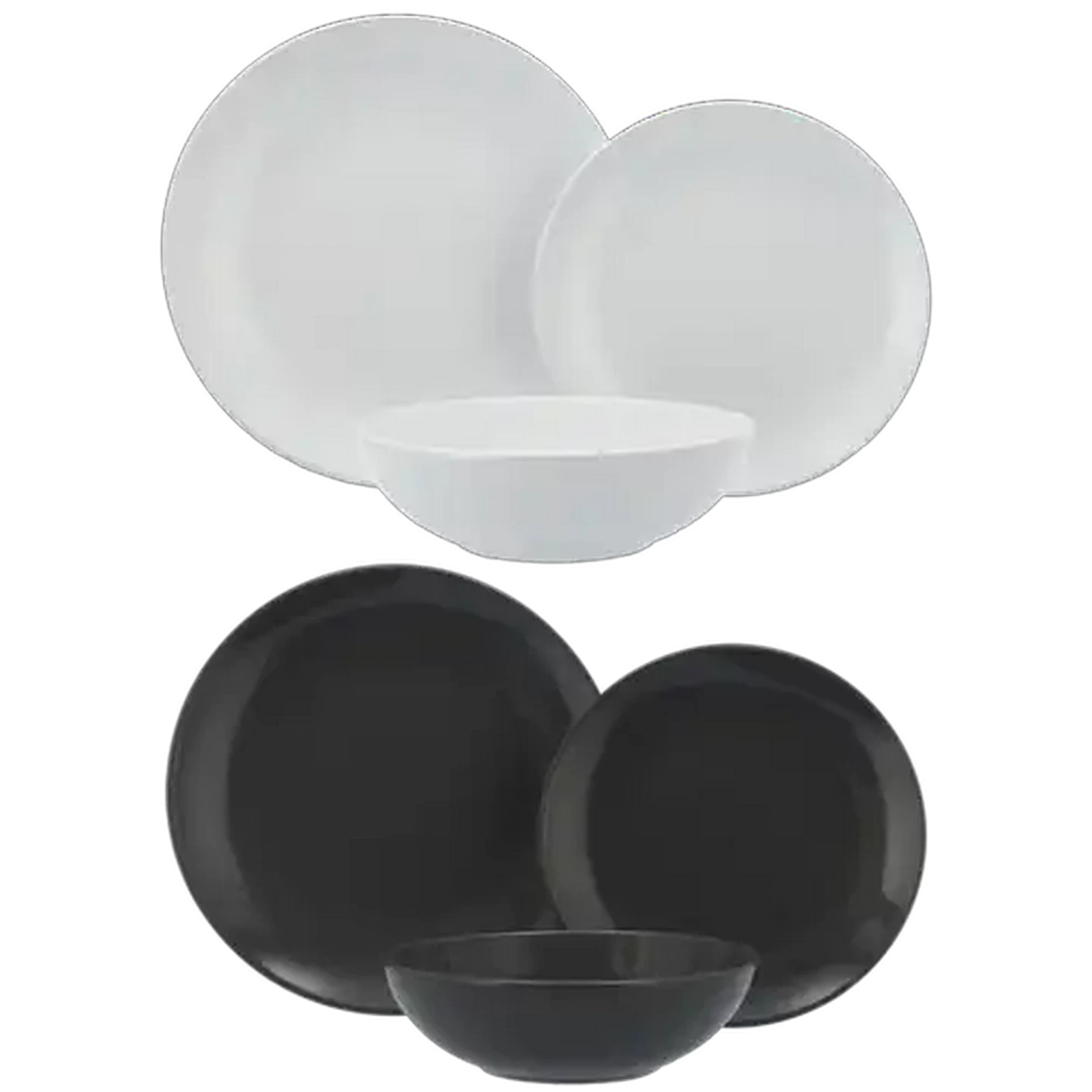 Image of Seattle Dinner Set 12 Piece (Colour May Vary)
