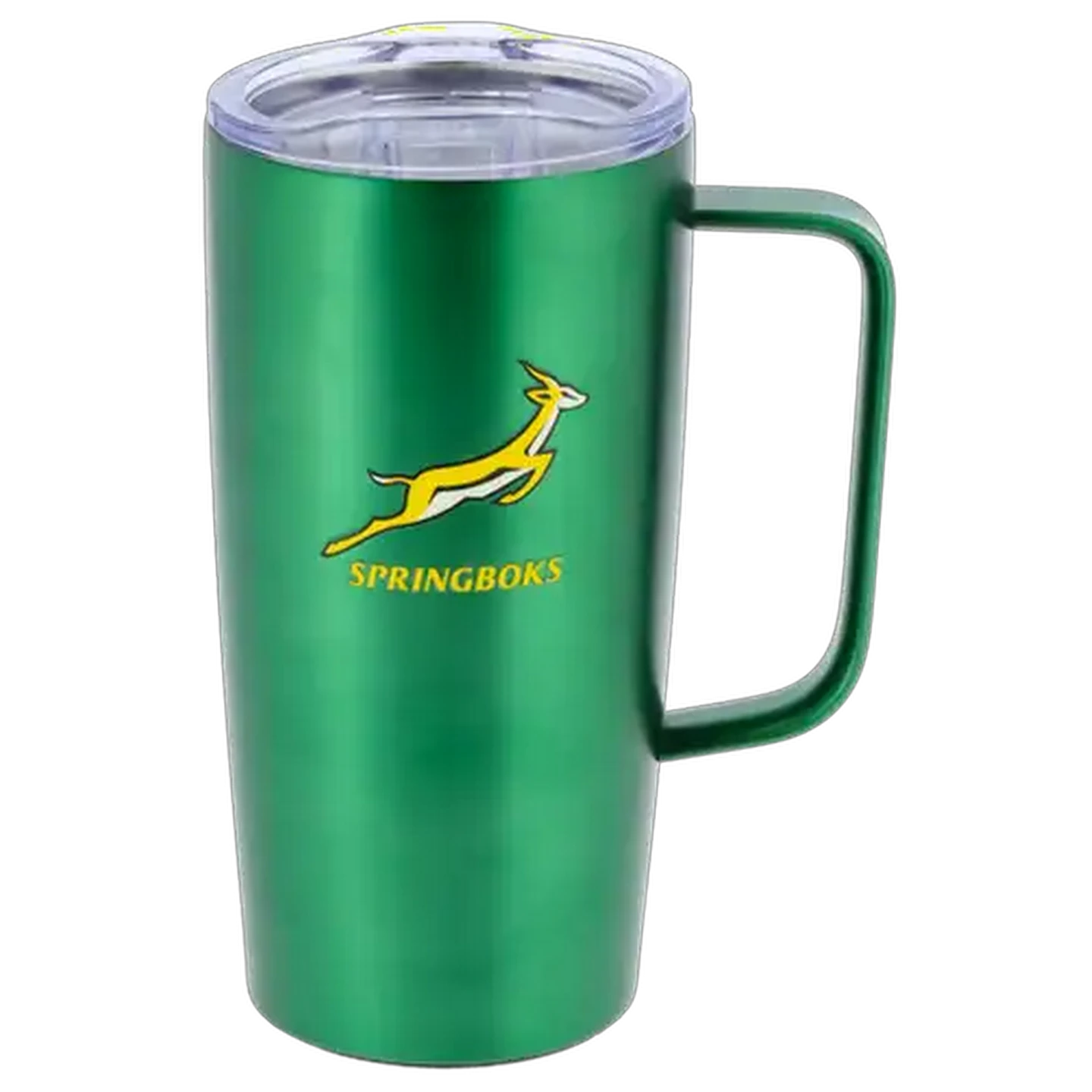 Image of TravelVac Springboks Stainless Steel With Lid Travel Mug 570ml