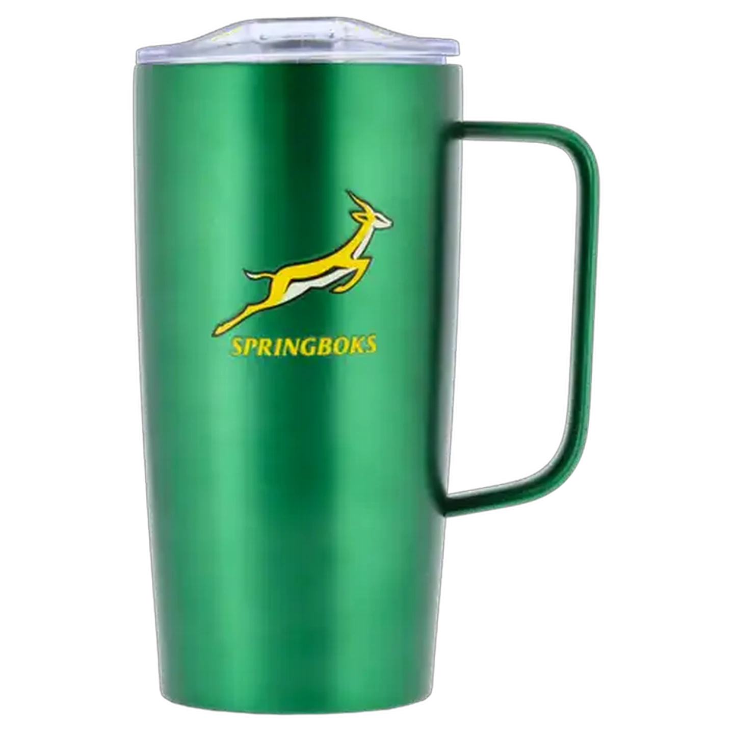 Image of TravelVac Springboks Stainless Steel With Lid Travel Mug 570ml