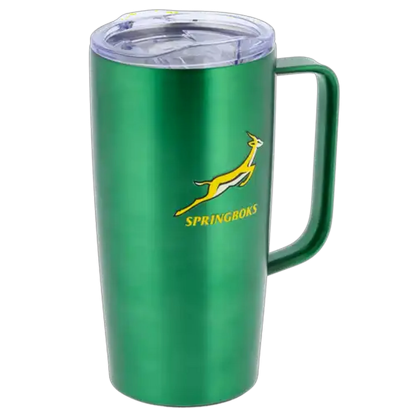 Image of TravelVac Springboks Stainless Steel With Lid Travel Mug 570ml