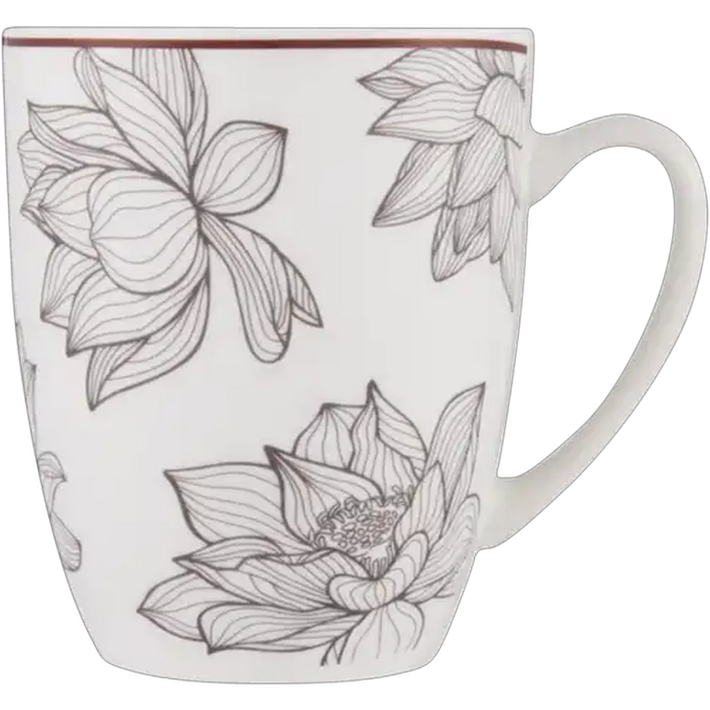 Image of Floral Bold Coffee Mug 336ml