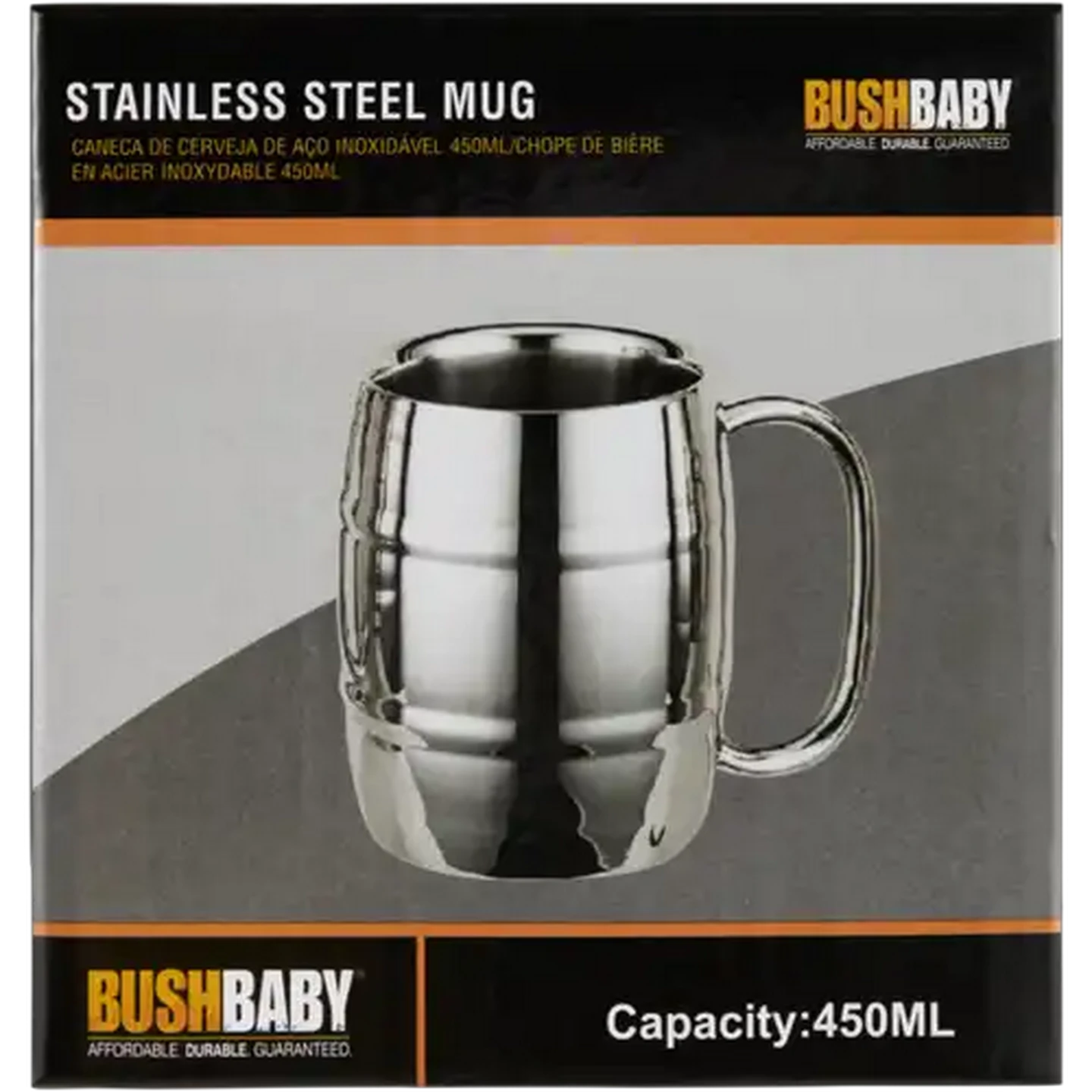 Image of Bush Baby Stainless Steel Camping Mug 450ml