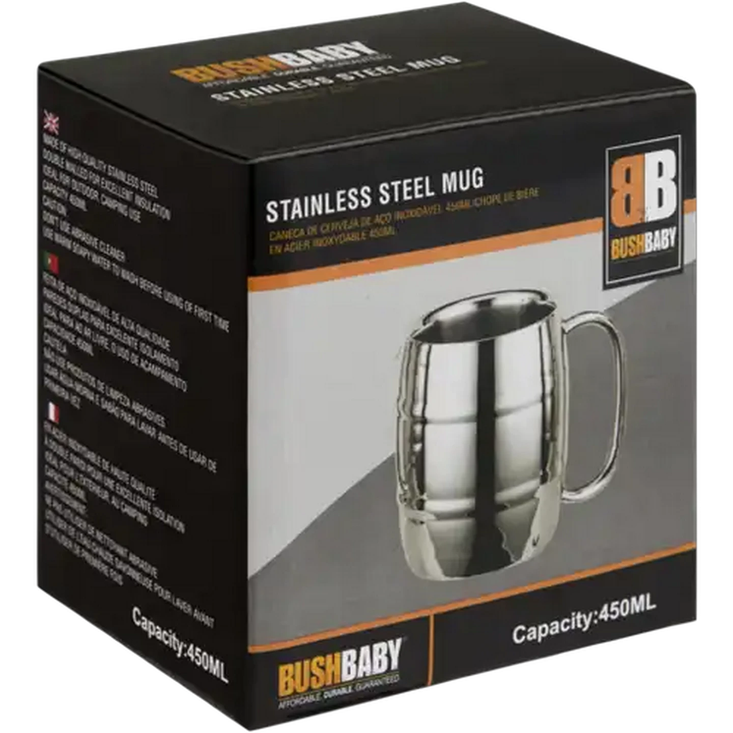 Image of Bush Baby Stainless Steel Camping Mug 450ml