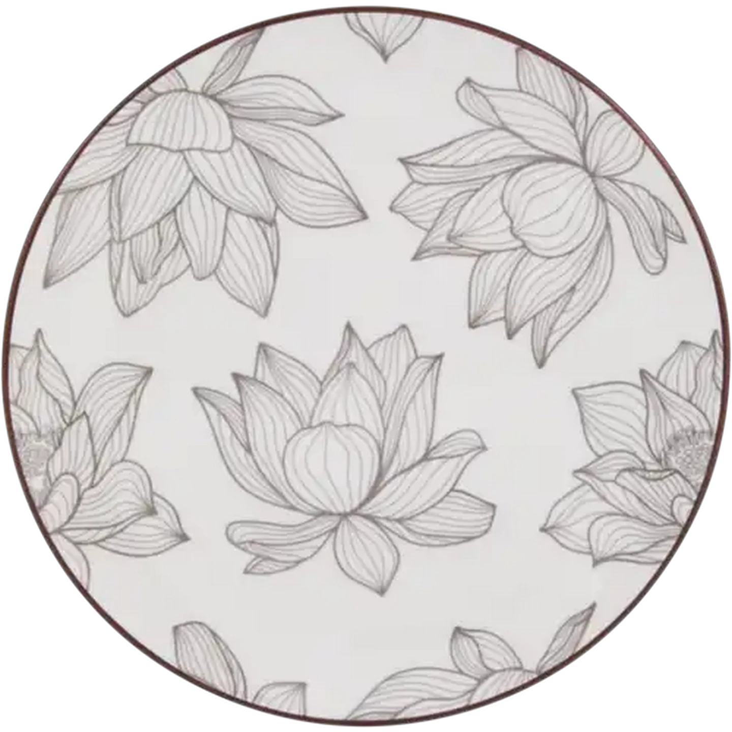 Image of Side Plate Floral Bold 19.9cm