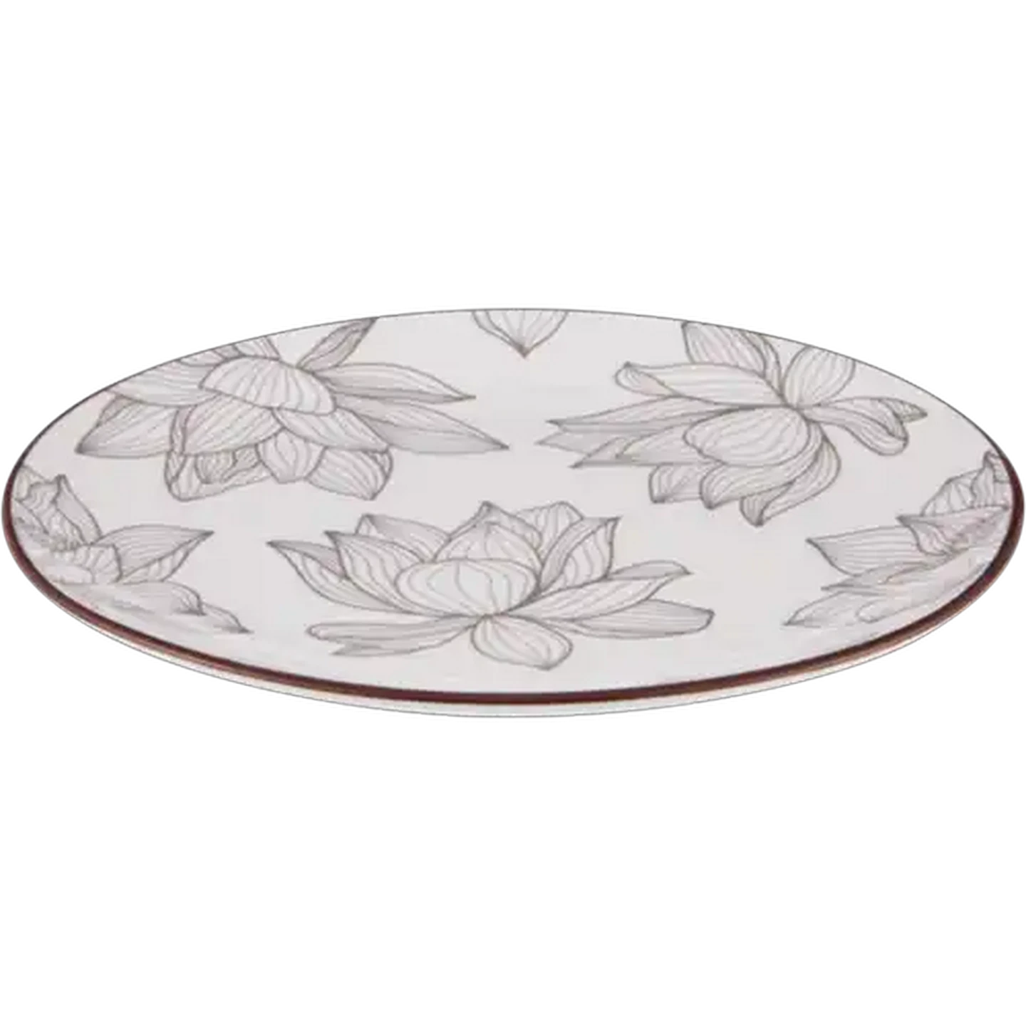 Image of Side Plate Floral Bold 19.9cm