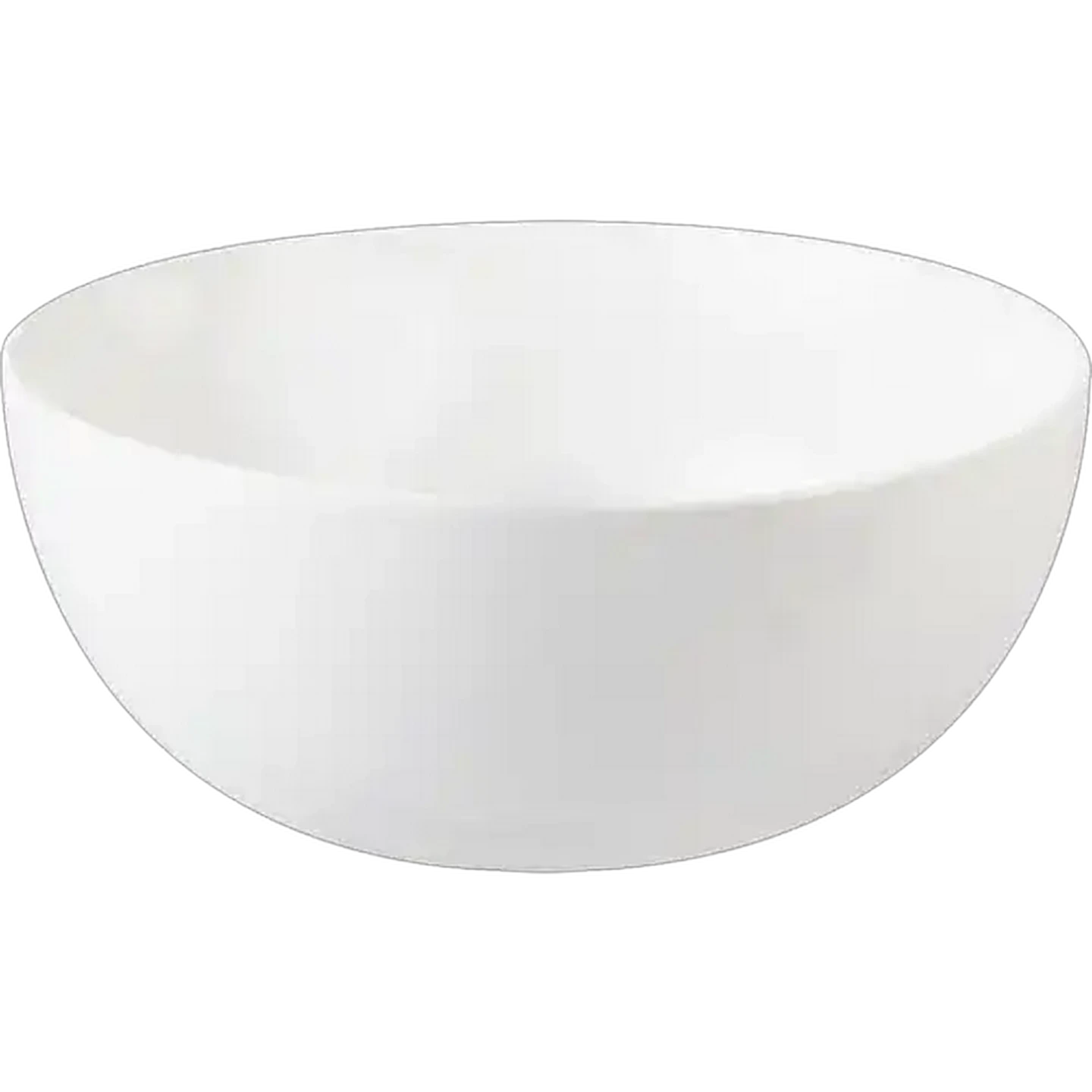 Image of White Round Salad Bowl 25cm