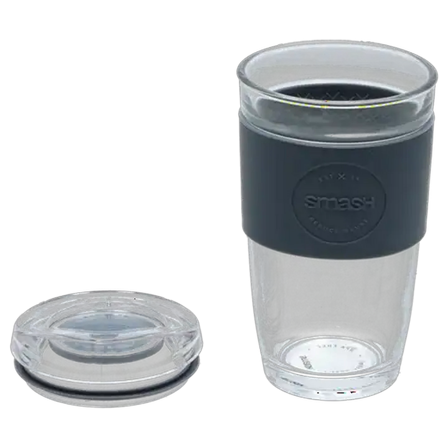 Image of Smash Glass Travel Mug 450ml (Colour May Vary)