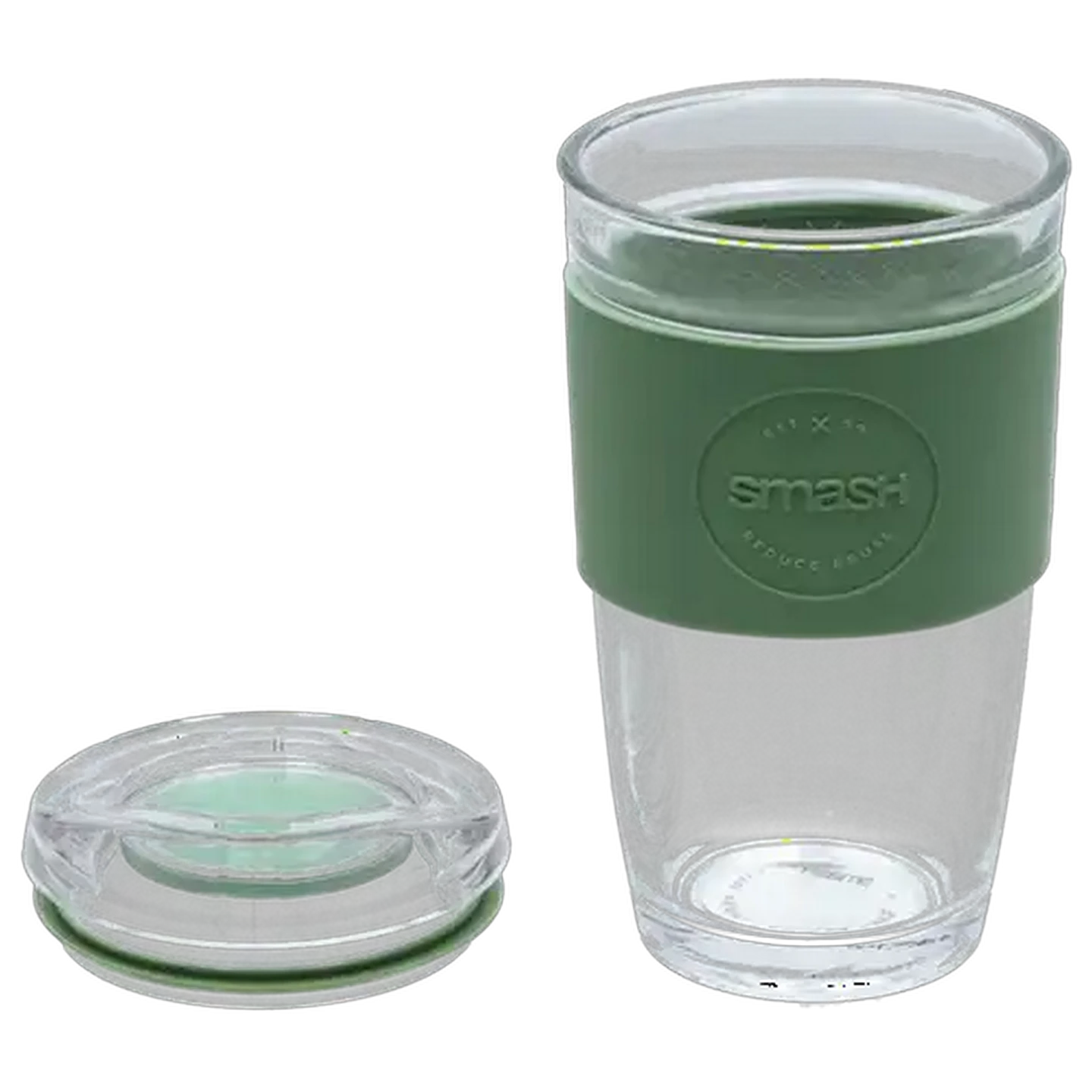 Image of Smash Glass Travel Mug 450ml (Colour May Vary)