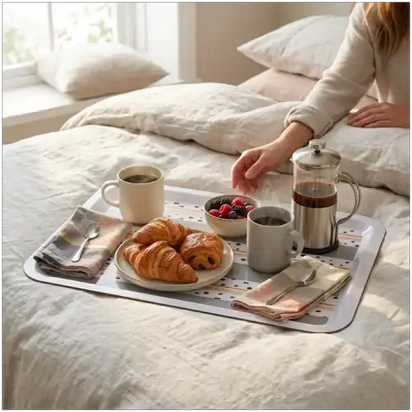 Image of Large Metal Tray