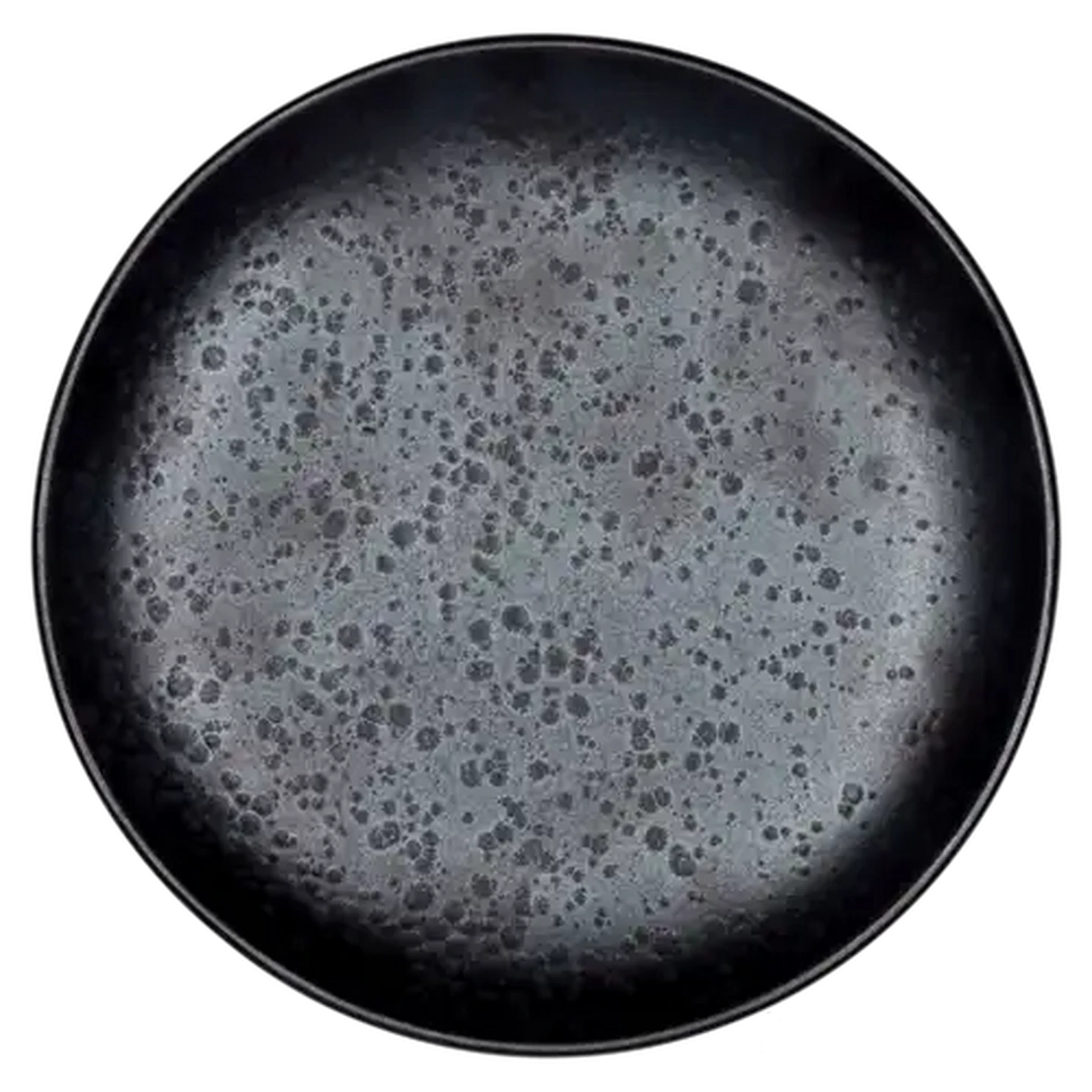 Image of Orange Peel Black Side Plate 20cm