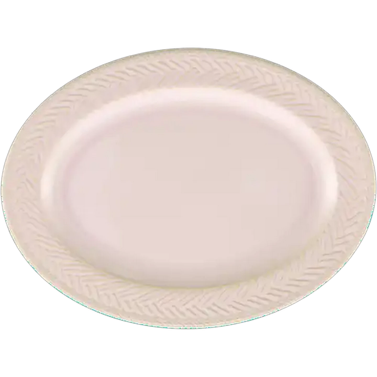 Image of Vintage Pink Oval Platter 40.5cm
