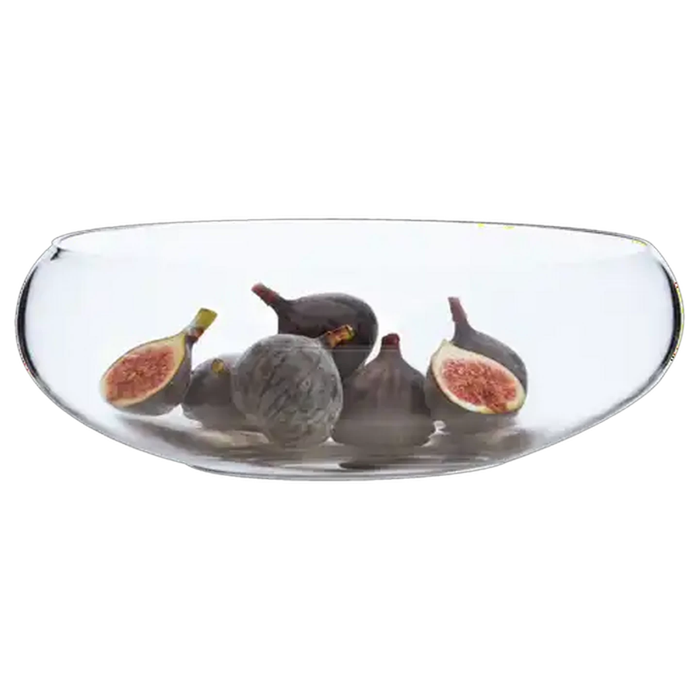 Image of Zest Small Glass Salad Bowl 24cm