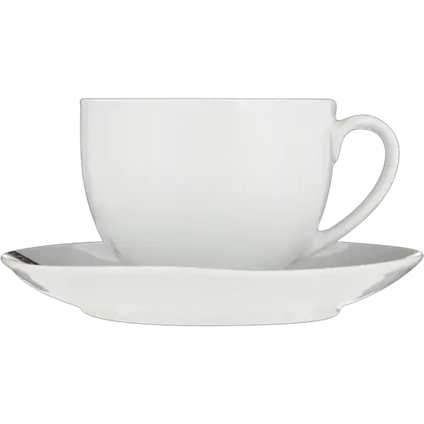 Image of Lifestyle White Cup & Saucer 2 Piece