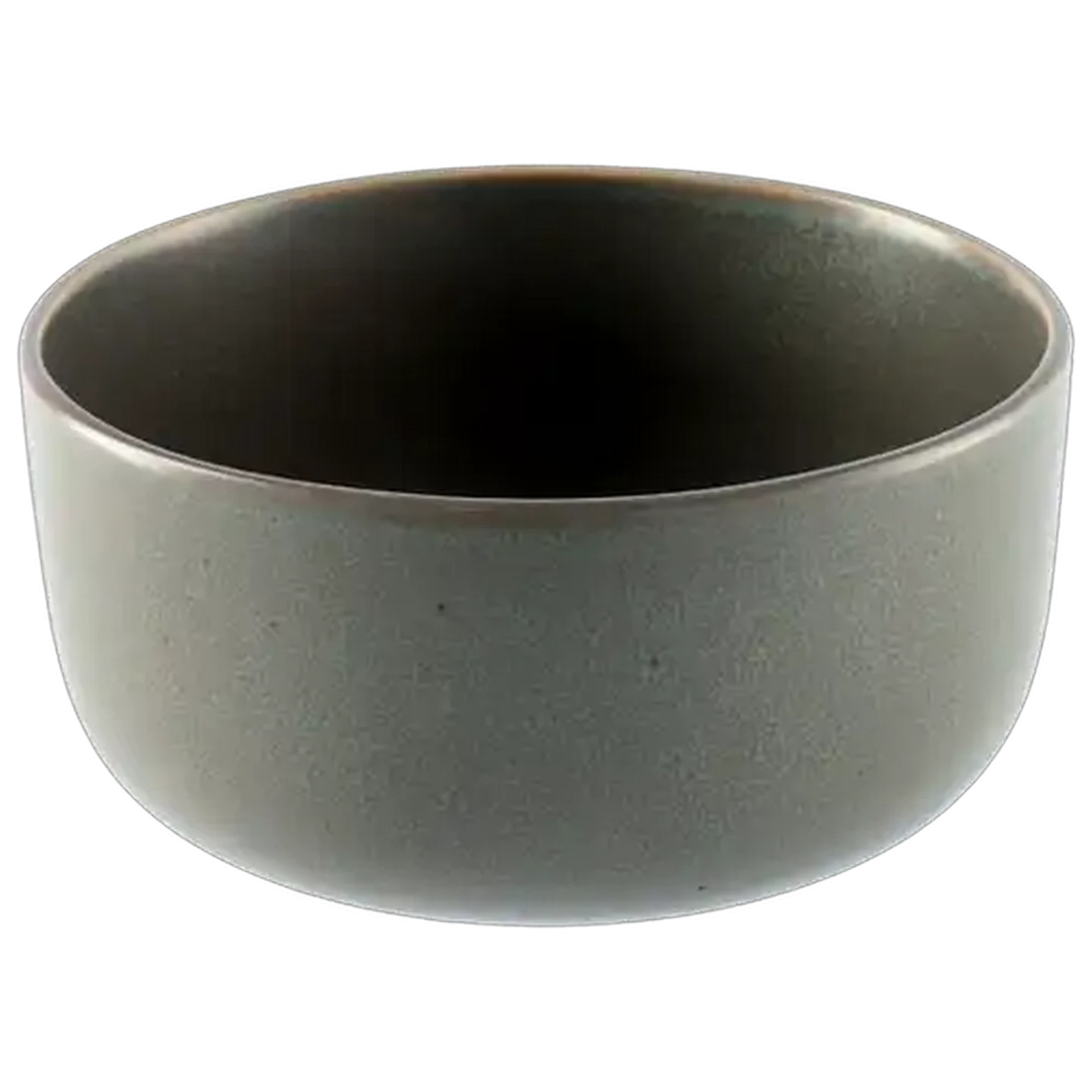 Image of Reactive Glazed Grey Bowl 13.9cm