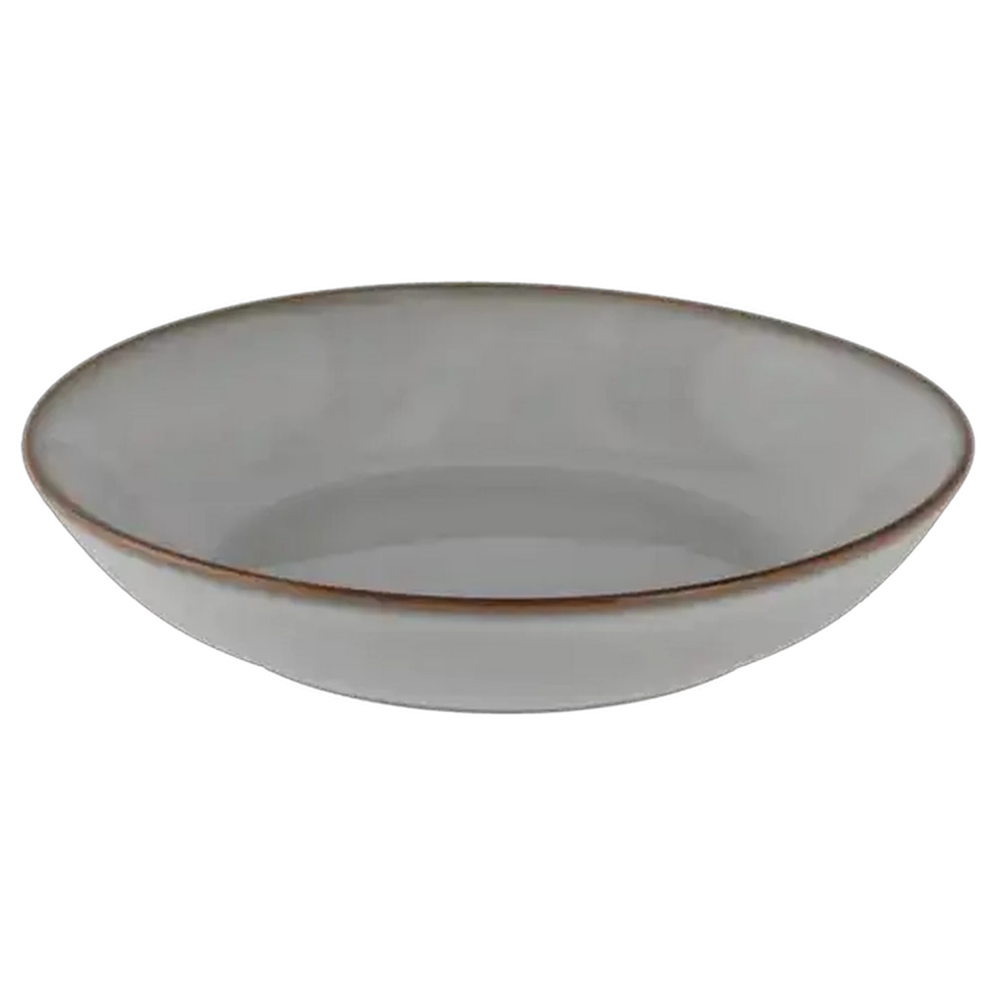 Image of Pearl Grey Soup Bowl 20.5cm
