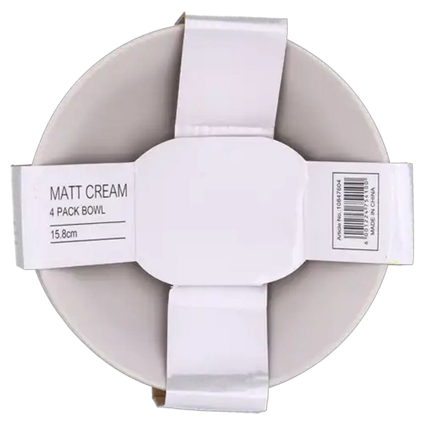 Image of Matt Cream Classic Bowl 15.8cm 4-Piece