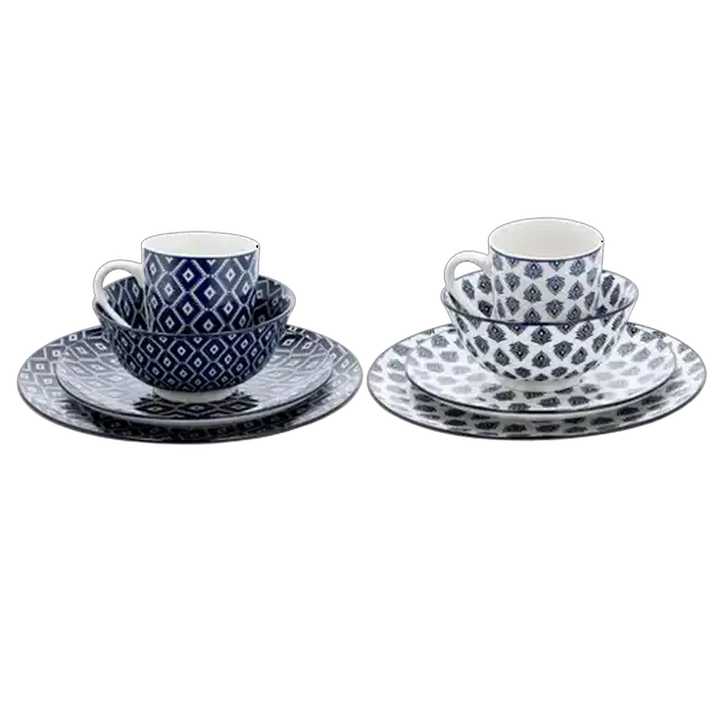 Image of Patmos Dinner Set 16 Piece (Colour May Vary)