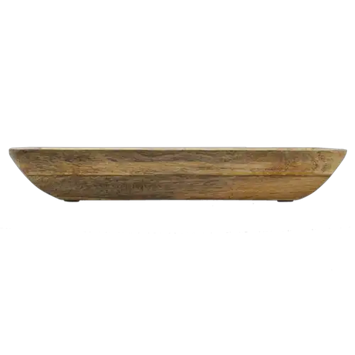 Image of Mango Wood Rectangle Serving Bowl 45x20x7cm