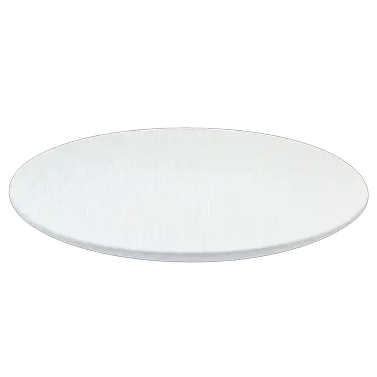 Image of Textured White Dinner Plate 26.5cm