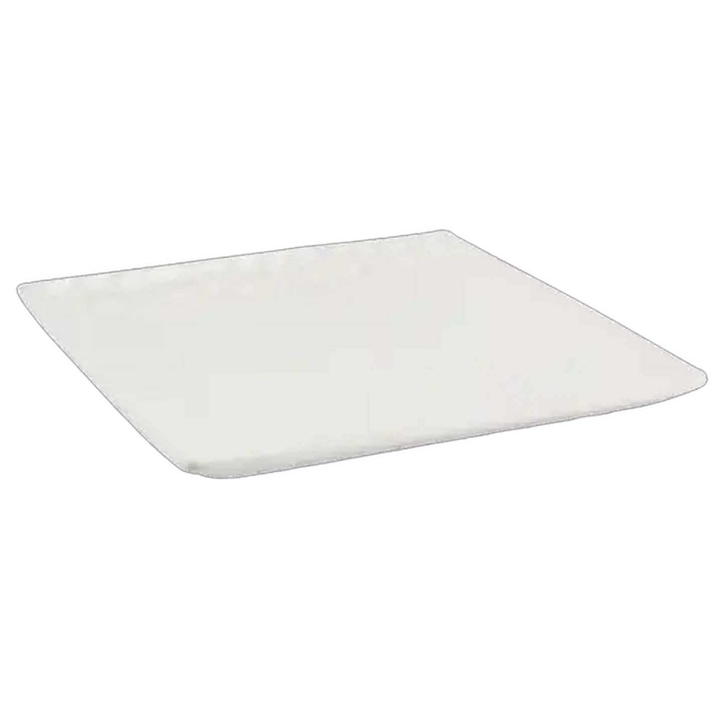 Image of Hammered White Square Platter 35cm