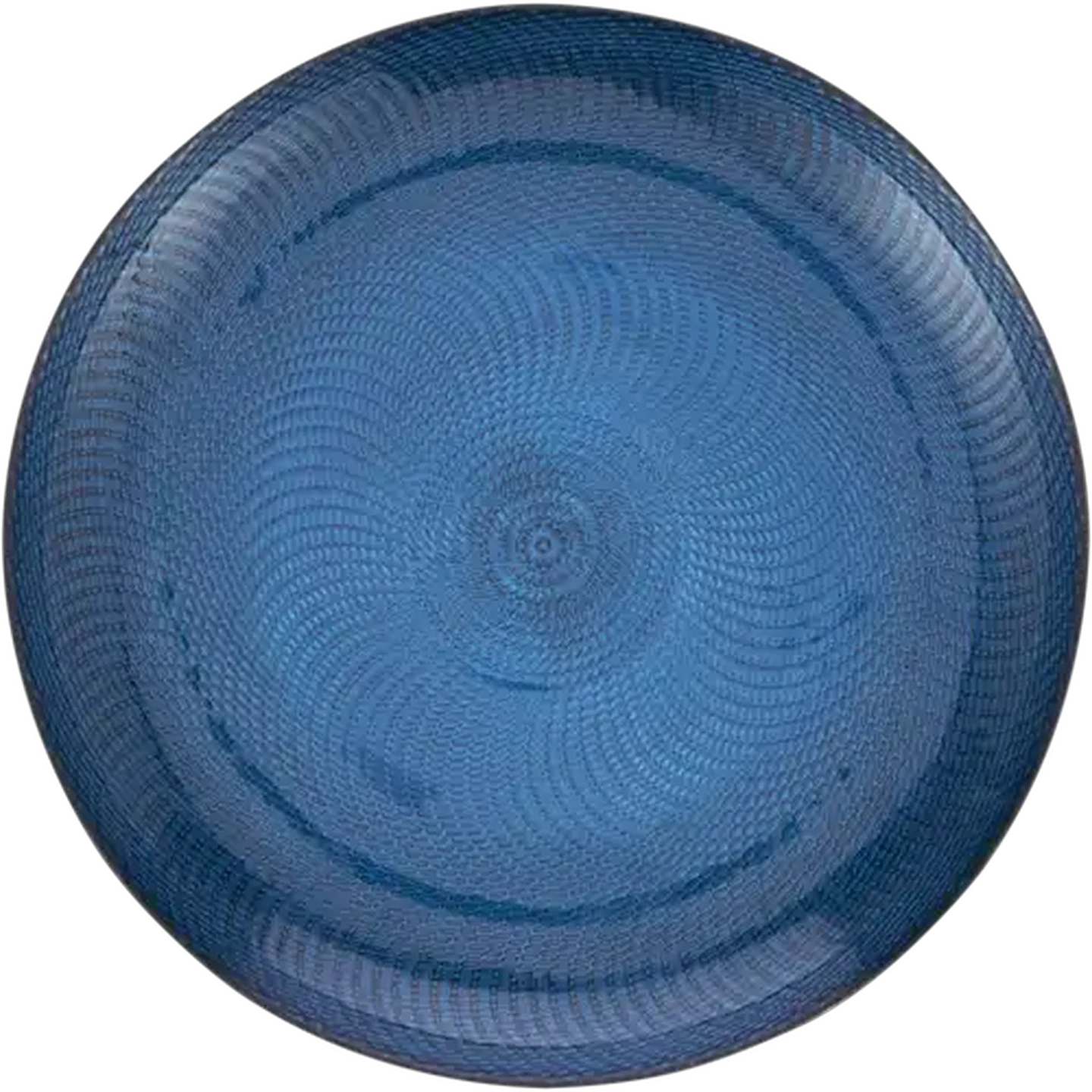 Image of Fabian Blue Glass Plate 21cm