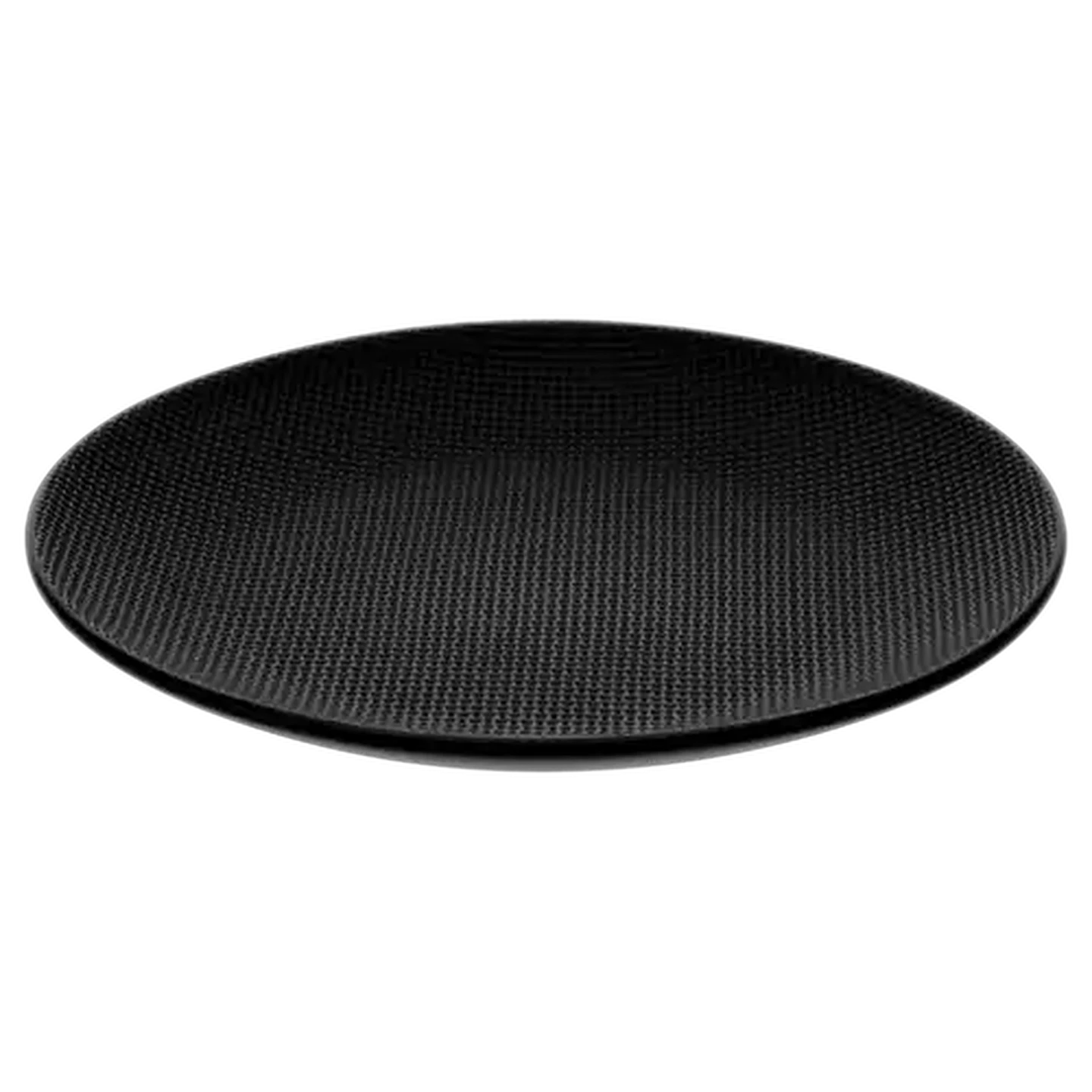 Image of Textured Black Dinner Plate 26.5cm