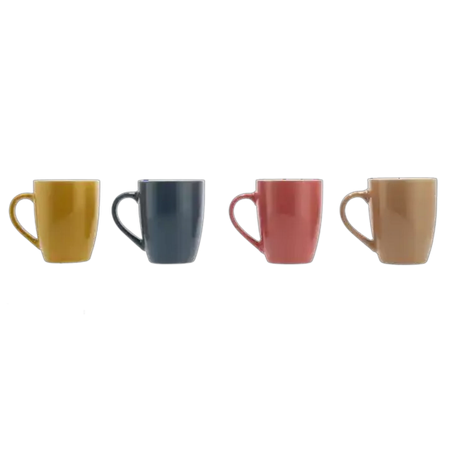 Image of Essentials Coffee Mug 4-Pack (Colour May Vary)