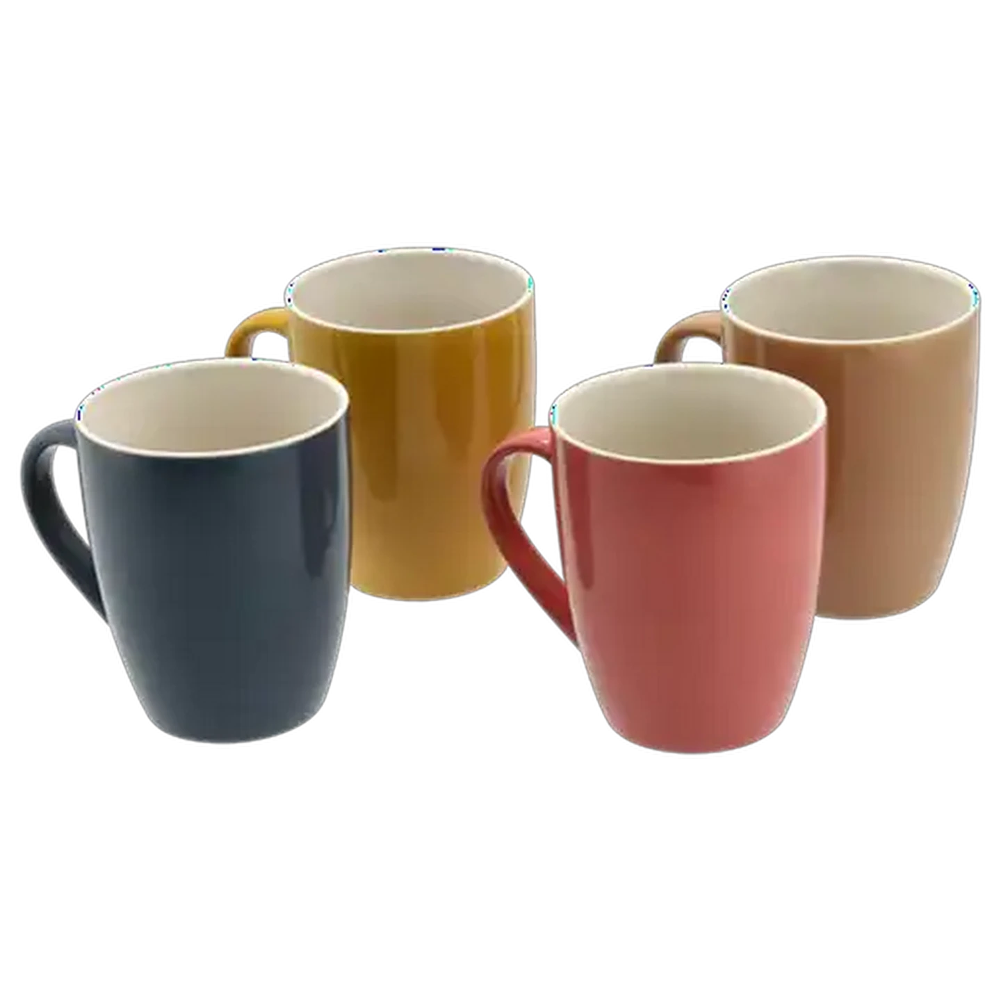 Image of Essentials Coffee Mug 4-Pack (Colour May Vary)