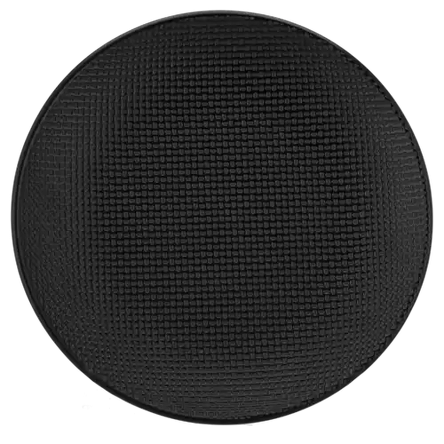 Image of Textured Black Side Plate 20.5cm