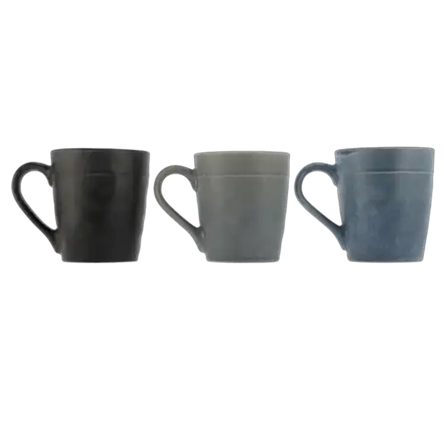 Image of Rustic Coffee Mugs 470ml 4-Pack (Colour May Vary)