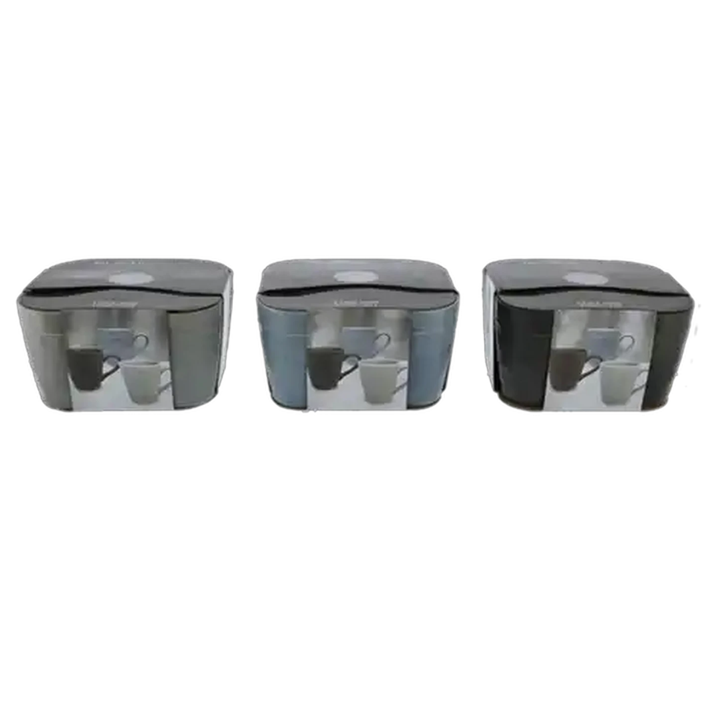 Image of Rustic Coffee Mugs 470ml 4-Pack (Colour May Vary)