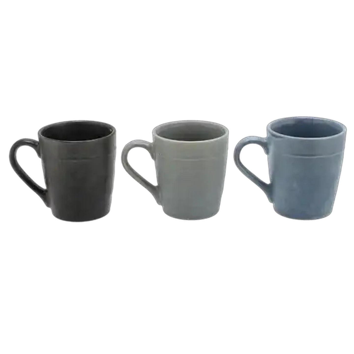Image of Rustic Coffee Mugs 470ml 4-Pack (Colour May Vary)