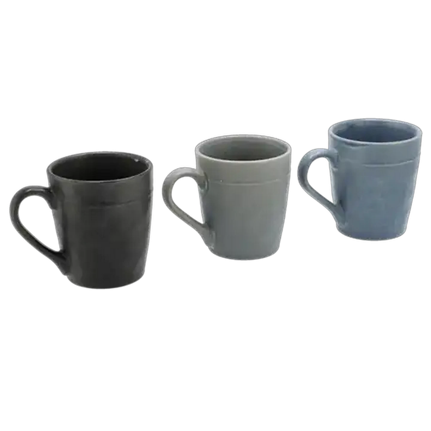 Image of Rustic Coffee Mugs 470ml 4-Pack (Colour May Vary)