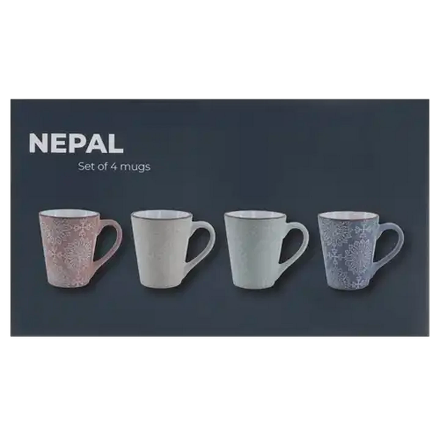 Image of Napal Coffee Mug 4 Pack (Colour May Vary)