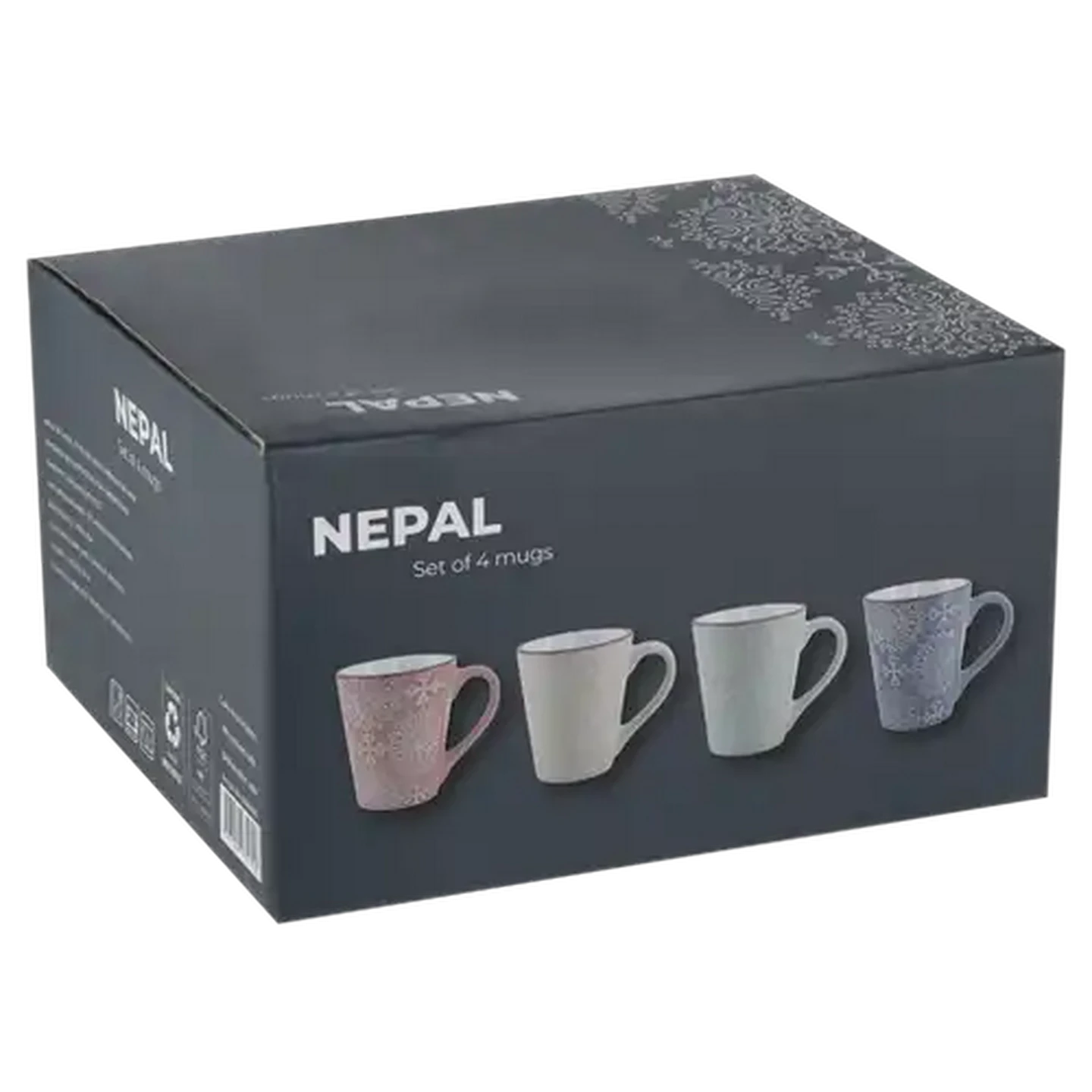 Image of Napal Coffee Mug 4 Pack (Colour May Vary)