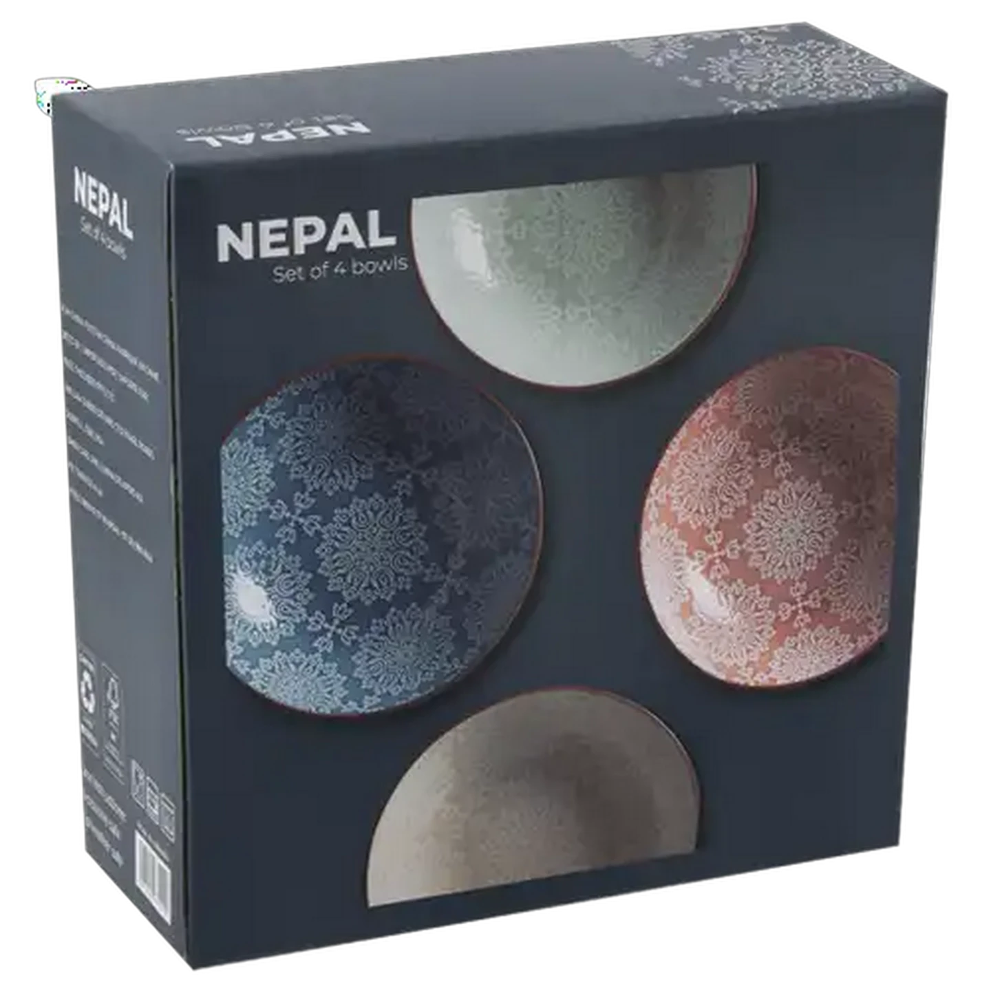 Image of Nepal Bowl 4-Pack (Colour May Vary)