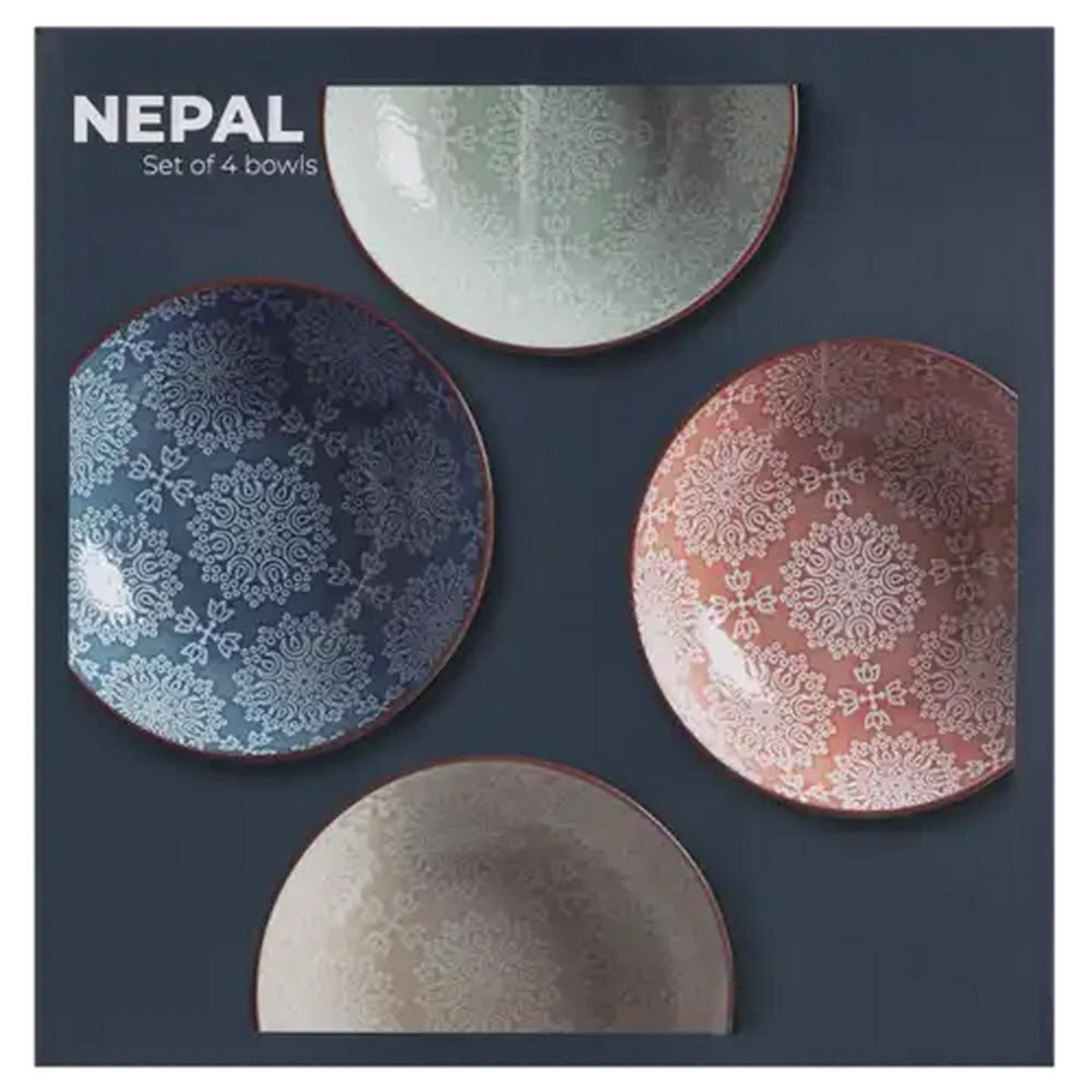 Image of Nepal Bowl 4-Pack (Colour May Vary)