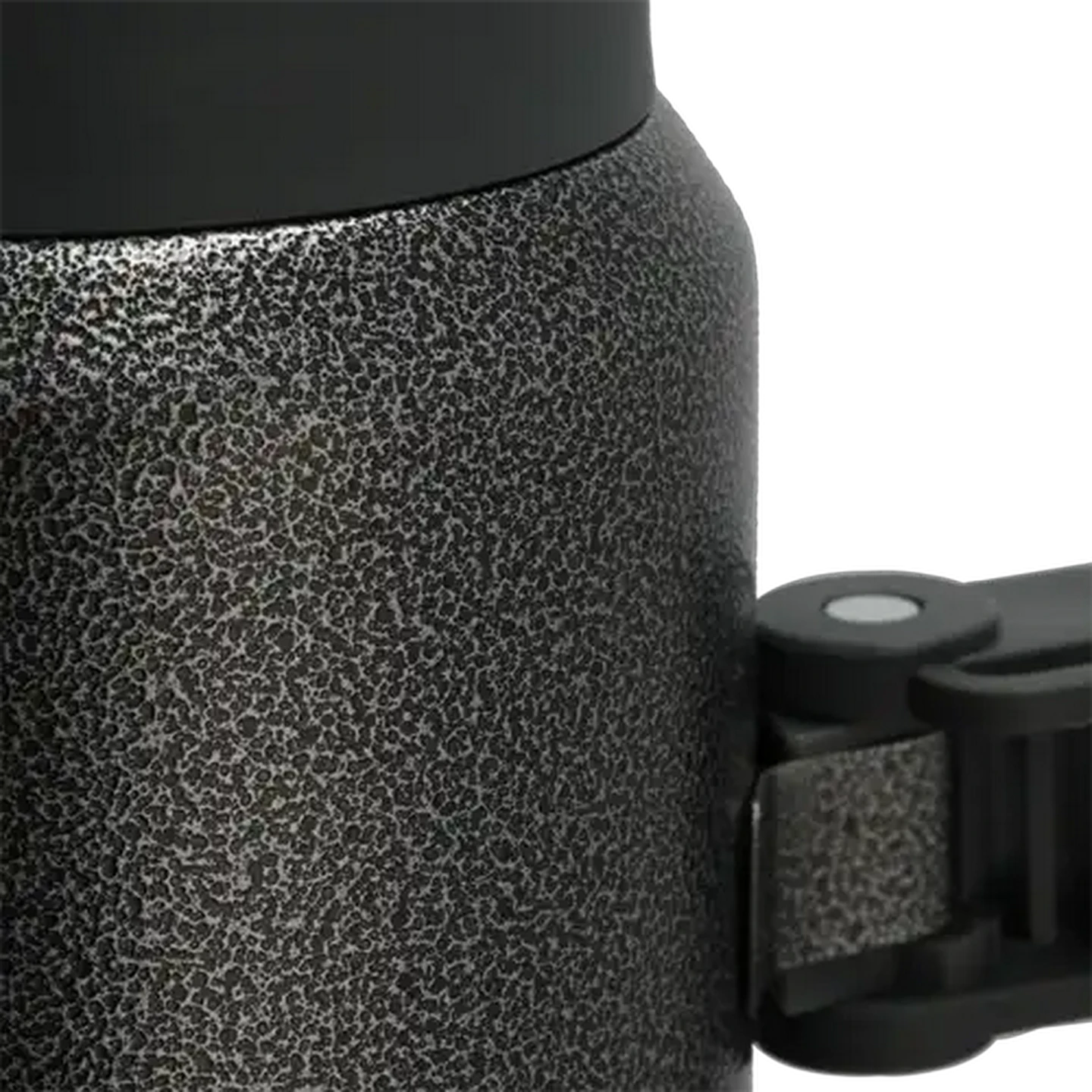 Image of TravelVac Silver & Black Stainless Steel Vacuum Flask 1.2L