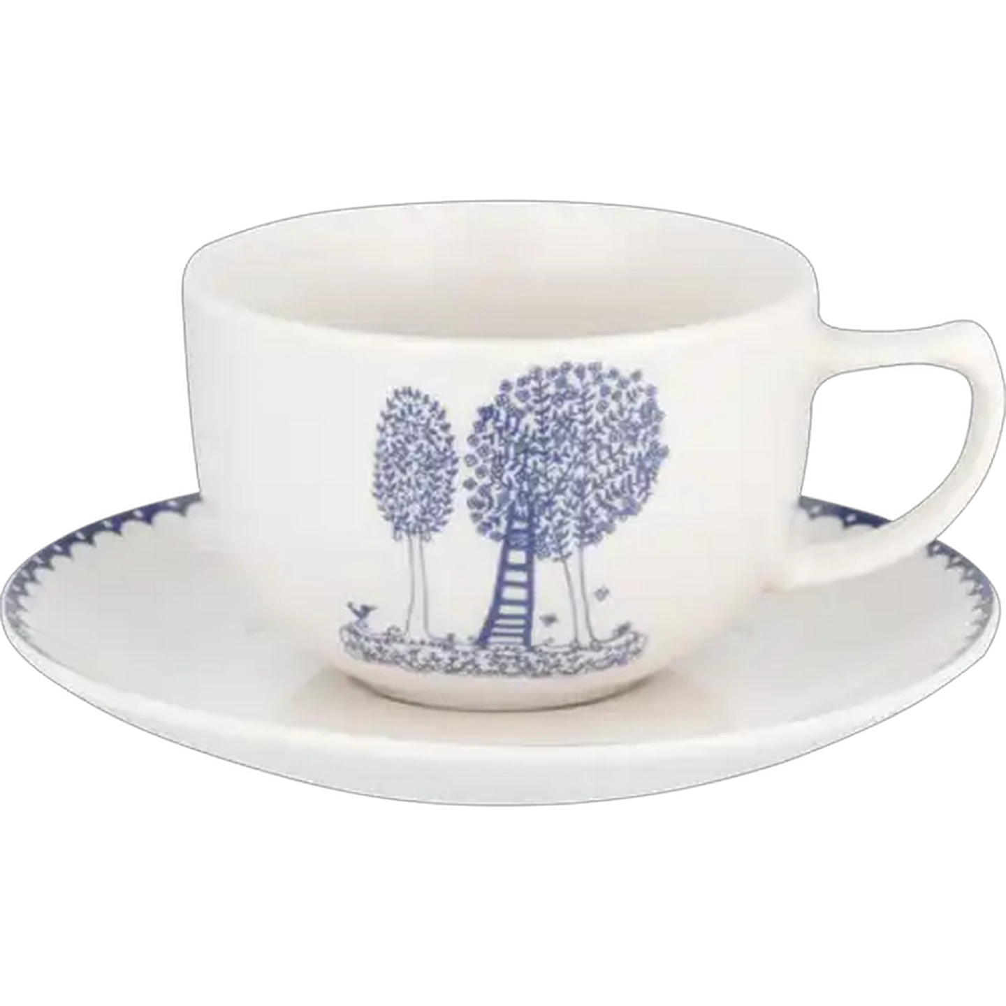 Image of Partridge Tea Cup & Saucer Set 2 Piece