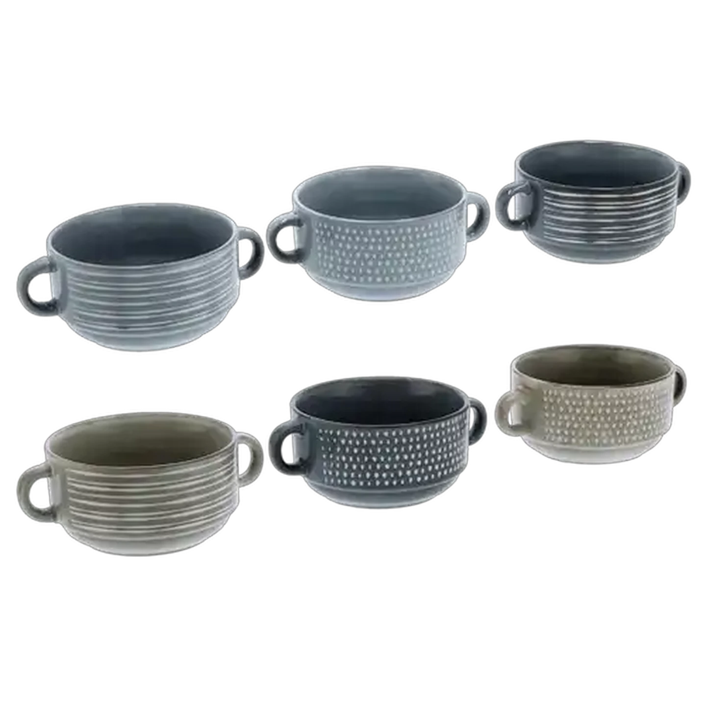 Image of Milan Soup Bowl 12cm (Design May Vary)