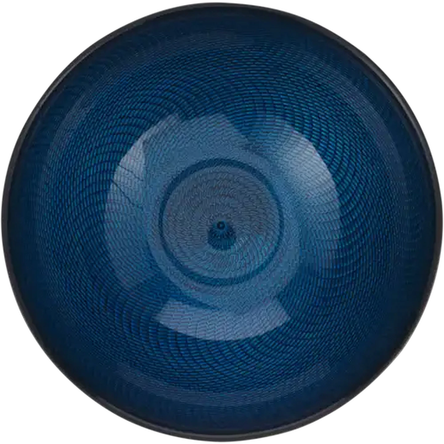 Image of Fabian Blue Glass Bowl 15cm