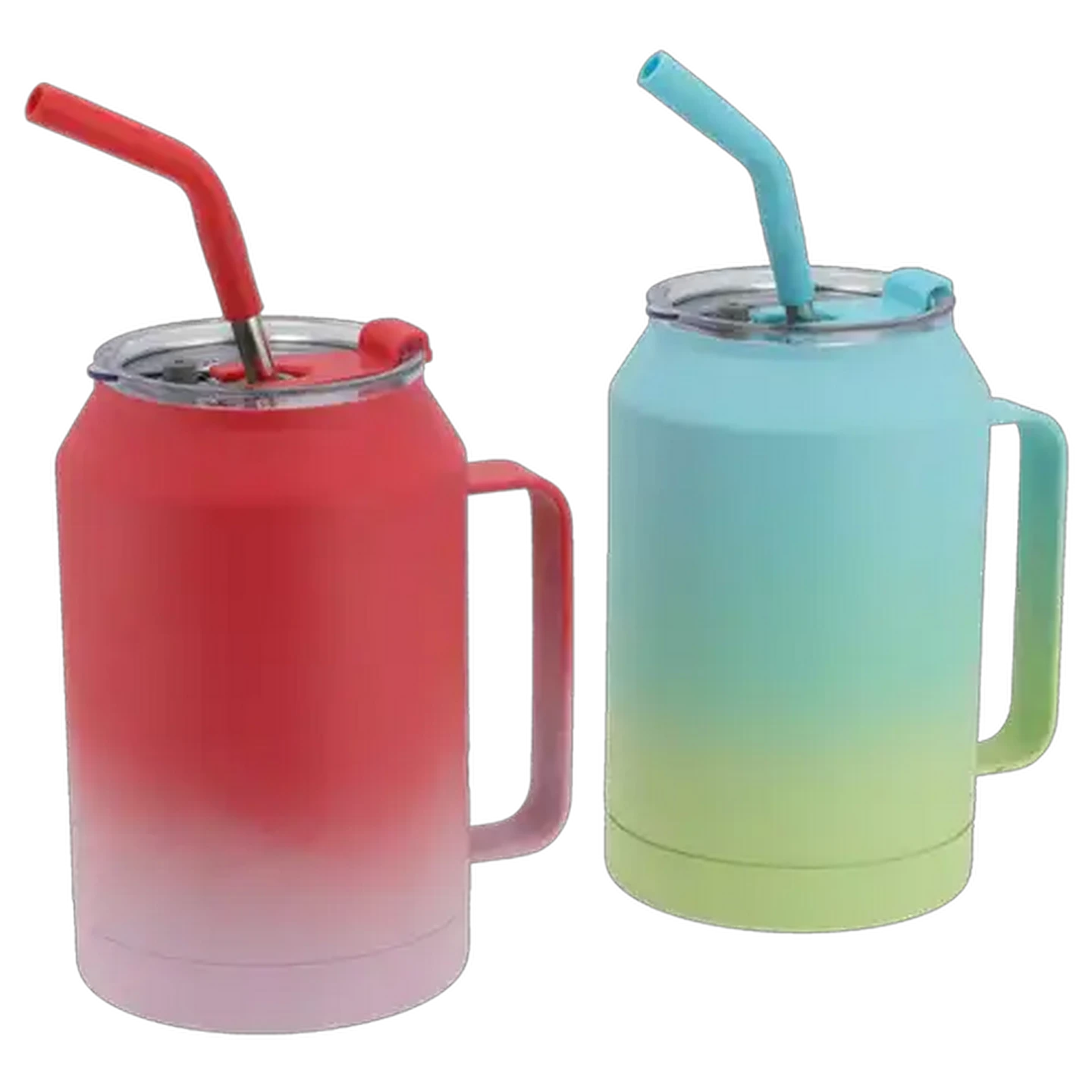 Image of Festival Travel Mug with Straw 950ml (Colour May Vary)