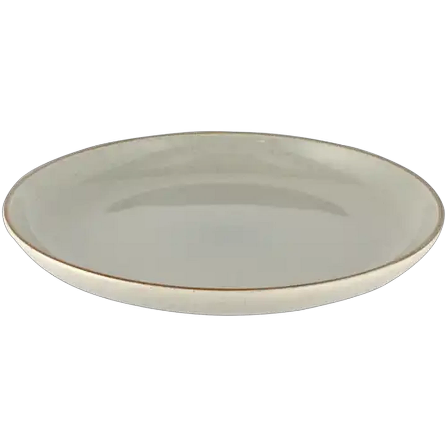 Image of Stoneware Rustic Grey Dinner Plates 4-Pack